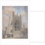 Bath Abbey by John Claude Nattes