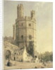Caernarfon Castle, c.1842-52 by William (1809-58) Evans