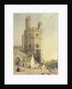 Caernarfon Castle, c.1842-52 by William (1809-58) Evans