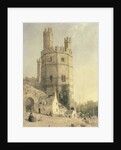 Caernarfon Castle, c.1842-52 by William (1809-58) Evans