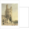 Caernarfon Castle, c.1842-52 by William (1809-58) Evans