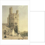Caernarfon Castle, c.1842-52 by William (1809-58) Evans