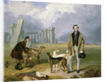 Charles Randell with Greyhounds, 1849 by James Flewitt Mullock