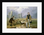 Charles Randell with Greyhounds, 1849 by James Flewitt Mullock