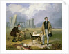 Charles Randell with Greyhounds, 1849 by James Flewitt Mullock