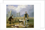 Charles Randell with Greyhounds, 1849 by James Flewitt Mullock