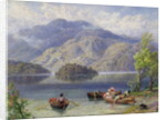Ben Venue and Ellen's Isle, Loch Katrine by Myles Birket Foster