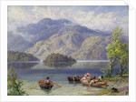 Ben Venue and Ellen's Isle, Loch Katrine by Myles Birket Foster