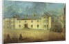 Chartists attacking the Westgate Hotel, Newport on the 4th November 1839 by W. Howell
