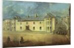 Chartists attacking the Westgate Hotel, Newport on the 4th November 1839 by W. Howell