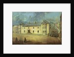 Chartists attacking the Westgate Hotel, Newport on the 4th November 1839 by W. Howell