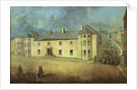 Chartists attacking the Westgate Hotel, Newport on the 4th November 1839 by W. Howell