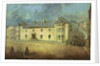 Chartists attacking the Westgate Hotel, Newport on the 4th November 1839 by W. Howell