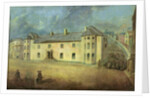 Chartists attacking the Westgate Hotel, Newport on the 4th November 1839 by W. Howell