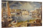 Mevagissey Quay, Cornwall by William Edward Wigley