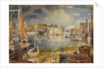 Mevagissey Quay, Cornwall by William Edward Wigley