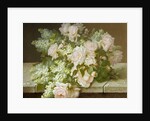 Roses and White Lilac by Raoul M. de Longpre