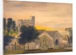 Mynyddislwyn Parish Church, 1915 by Obediah Hodges