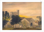 Mynyddislwyn Parish Church, 1915 by Obediah Hodges