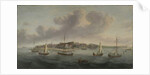 View of a Seaport, 1760 by American School