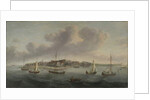 View of a Seaport, 1760 by American School
