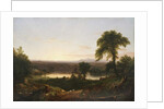 Summer Twilight, A Recollection of a Scene in New England, 1834 by Thomas Cole