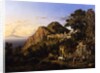 Vesuvius and the Bay of Naples from the Island of Capri, 1850 by George Loring Brown