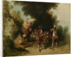 Manhood, after Nicholas Lancret, 1840 by Asher Brown Durand