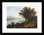 View from Hyde Park on the Hudson River, 1845 by Victor de Grailly
