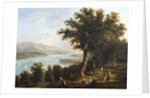 View from Hyde Park on the Hudson River, 1845 by Victor de Grailly