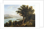 View from Hyde Park on the Hudson River, 1845 by Victor de Grailly