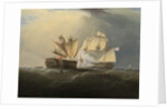 Capture of H.M.S. Macedonian by the U.S. Frigate United States, after Thomas Birch, 1813 by American School