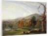 View Among the Helderbergs, Catskills in the Distance, 1850 by James McDougal Hart