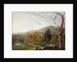 View Among the Helderbergs, Catskills in the Distance, 1850 by James McDougal Hart