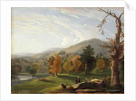 View Among the Helderbergs, Catskills in the Distance, 1850 by James McDougal Hart