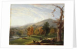 View Among the Helderbergs, Catskills in the Distance, 1850 by James McDougal Hart
