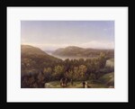 Hudson River Valley from Fort Putnam, West Point, 1855 by George Henry Boughton