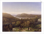 Hudson River Valley from Fort Putnam, West Point, 1855 by George Henry Boughton
