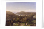 Hudson River Valley from Fort Putnam, West Point, 1855 by George Henry Boughton