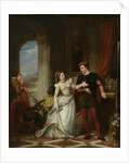 Portia and Bassanio-from the 'Merchant of Venice', 1865 by Henry Peters Gray