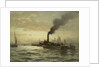 New York Harbor, N.Y.C, 1880 by Edward Moran