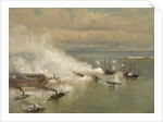 Battle of Mobile Bay, Alabama, 1886 by Julian Oliver Davidson