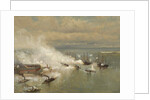 Battle of Mobile Bay, Alabama, 1886 by Julian Oliver Davidson