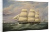 Clipper Ship 'American Eagle', 1856 by G. Dell