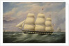 Clipper Ship 'American Eagle', 1856 by G. Dell