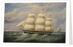 Clipper Ship 'American Eagle', 1856 by G. Dell