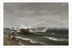 Ship in a Storm, 1841 by Thomas Birch
