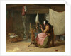 Olden Times - also known as Spinning Flax, Olden Times, 1861 by Edwin White