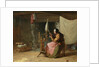 Olden Times - also known as Spinning Flax, Olden Times, 1861 by Edwin White