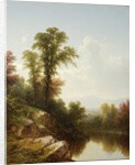 River Scene, Catskill, 1861 by John William Casilear